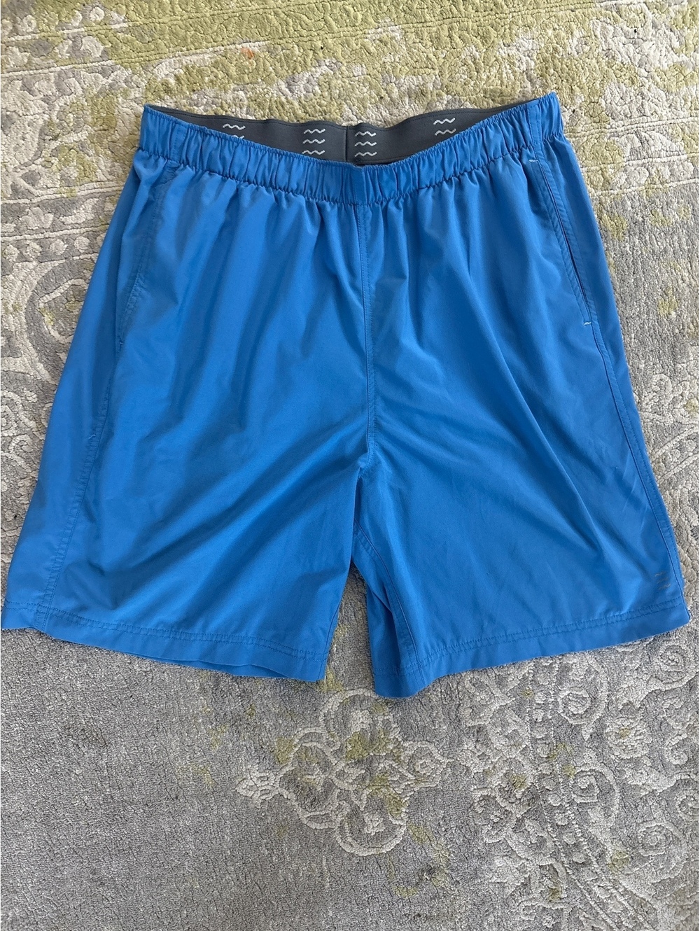 Free Fly blue men’s athletic shorts large
